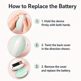 TinyEase™ Baby Nail Trimmer — Safe Electric Filer for Newborns & Toddlers